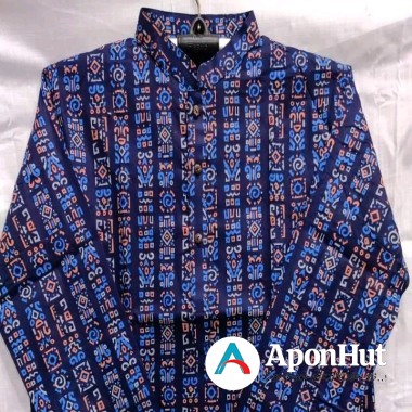 Batik suty print panjabi