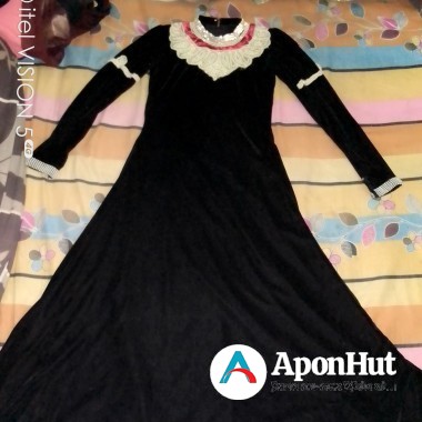 Velvet Party Grawn Dress