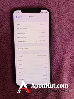 Apple iPhone X 64gb Used Phone