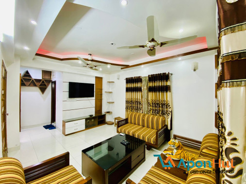 Elite Elegance 4-Bedroom Apartment Rent in Bashundhara R/A