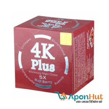 4K PLUS Whitening Night Cream 5x (20gm)
