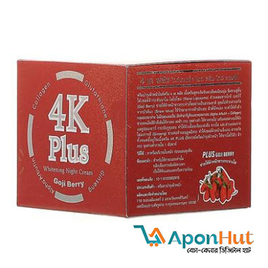 4K PLUS Whitening Night Cream 5x (20gm)