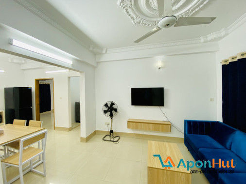 বসুন্ধরা আর/এ তে ২ বেডরুম (সুসজ্জিত ) সার্ভিসড অ্যাপার্টমেন্ট ভাড়া দেওয়া হবে