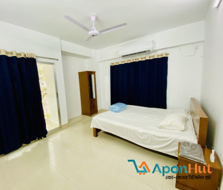 বসুন্ধরা আর/এ তে ২ বেডরুম (সুসজ্জিত ) সার্ভিসড অ্যাপার্টমেন্ট ভাড়া দেওয়া হবে
