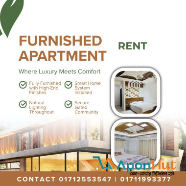 Comfort 1/2/3/4 Bedroom Furnished Apt Rent in Bashundhara R/A