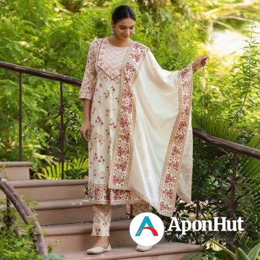 Cotton Three Piece Price in Bangladesh