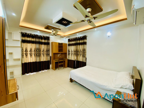 4-Bedroom Furnished Apartment for Rent in Bashundhara R/A