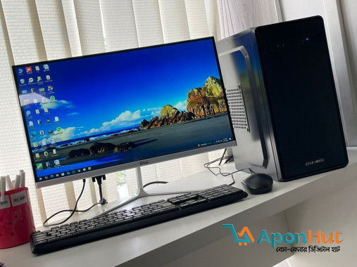 Used Intel Core i7 860, RAM 8GB, 4GB GRAPHICS, SSD 120GB With i-Pro 22" Borderless Monitor