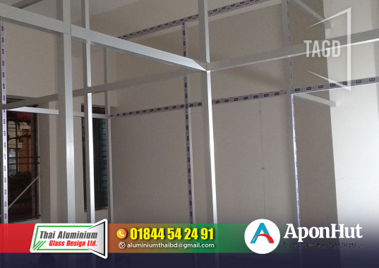 Office Thai Glass Patision  Cutting Wall Glass