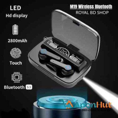 M19 TWS Wireless Bluetooth 5.3