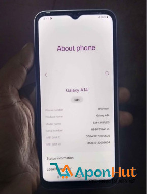 Samsung Galaxy A14 used phone sale