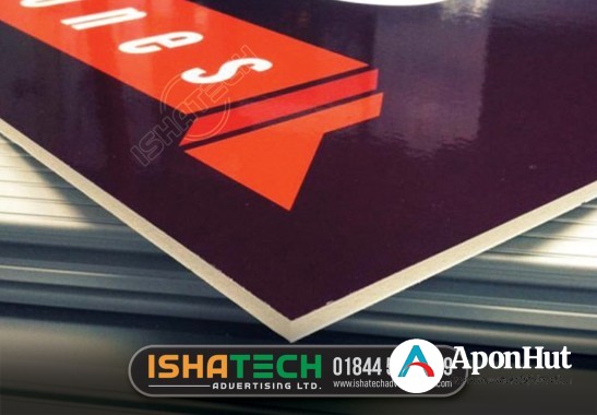 PVC Inkjet Sticker PVC Board Stand