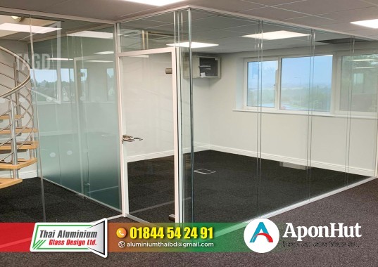 Glass Partition and Glass Door