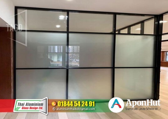 Glass Partition and Glass Door
