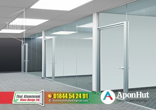 Glass Partition and Glass Door