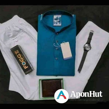 Full package e thakche cotton panjabi
