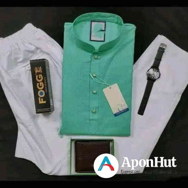 Full package e thakche cotton panjabi