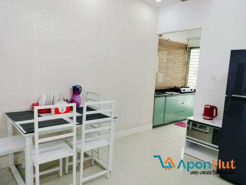 Furnished 2 Bedroom Apartment Rent in Bashundhara R/A