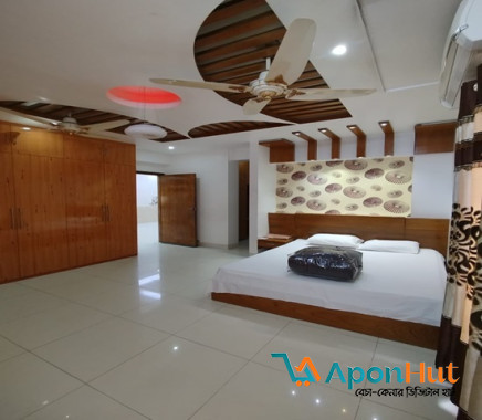 Modern 4-Bedroom Furnished Apartment for Rent in Bashundhara R/A