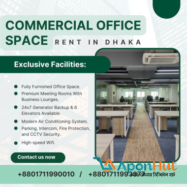 Furnished Co-Working Office Space rent