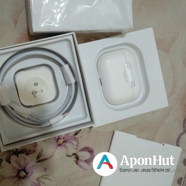 Apple brand AirPods pro headphone