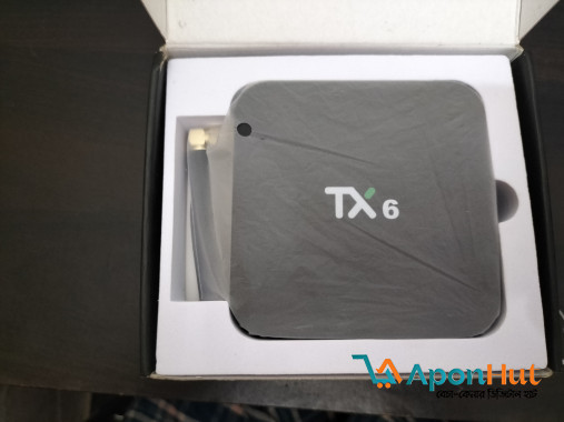 Tanix TX6 4GB RAM 6K Resolution Android 9.0 TV Box