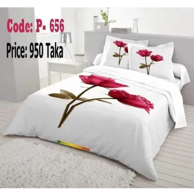 Double Size 100% Cotton Bed sheet