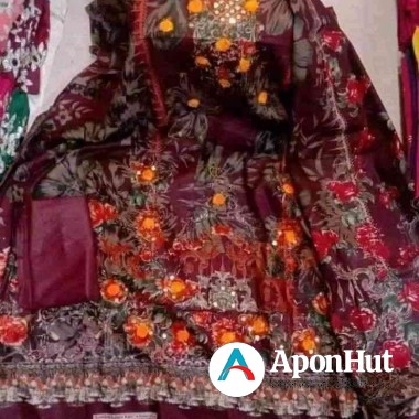 কাঁচা বাদাম থ্রি পিস