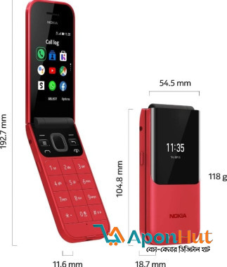 Nokia Nokia 2720 filp 100 % Vietnam Orginal Version Nokia 2720 Flip Phone
