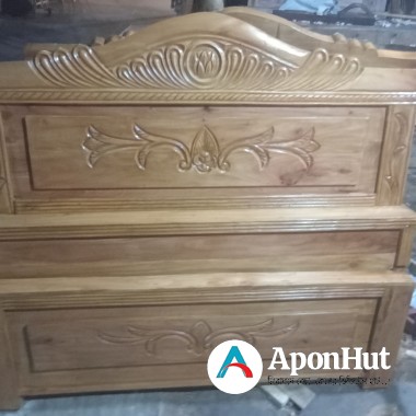 এটা মেহেগুনি কাঠের খাট