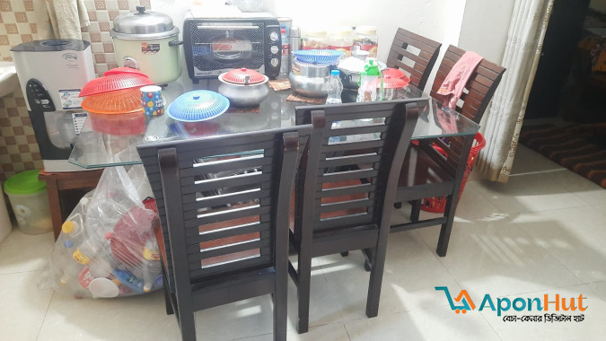ডাইনিং টেবিল ও চেয়ার, Dinning table and chair
