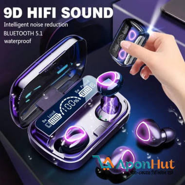 M10 Wireless Earbuds Bluetooth V5.1 TWS | Gadget Bilash Store