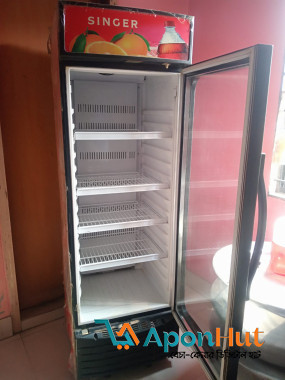 Singer ২৫০ লিটার ডাবল গ্লাস ডোর ডিপ ফ্রিজ বিক্রয় – ৬০% বিদ্যুৎ সাশ্রয়ী
