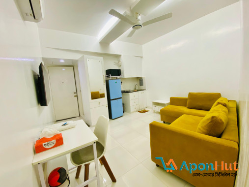 2-Room Furnished Apartments Rent in Bashundhara R/A