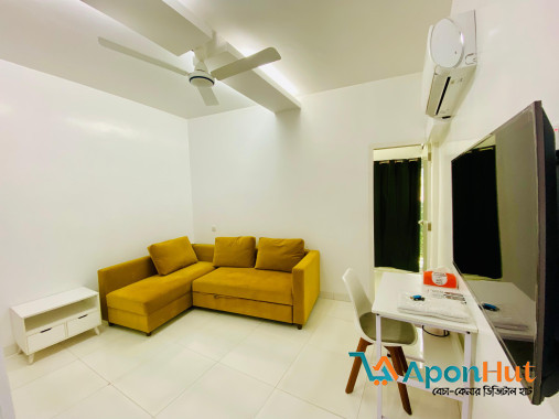 2-Room Furnished Apartments Rent in Bashundhara R/A
