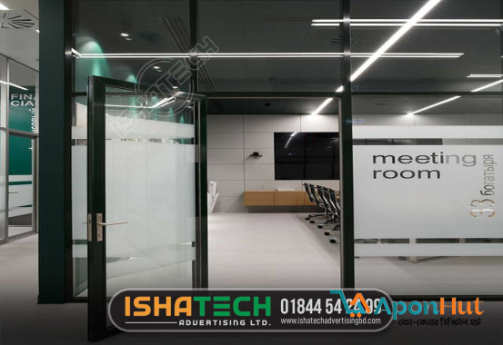 Thai glass sticker for Corporate Office.