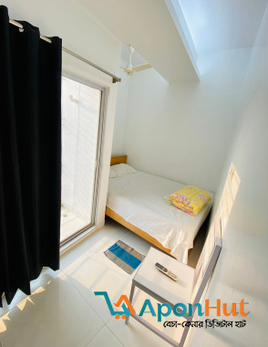 Furnished 2-Room Studio Apt Rent in Bashundhara R/A, Dhaka