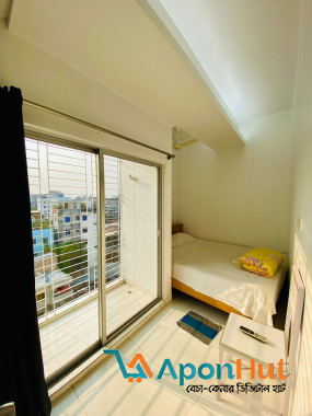 Furnished 2-Room Studio Apt Rent in Bashundhara R/A, Dhaka