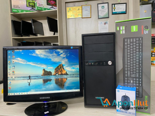 মনিটরস (19”) Intel Core i3 Full Desktop Setup