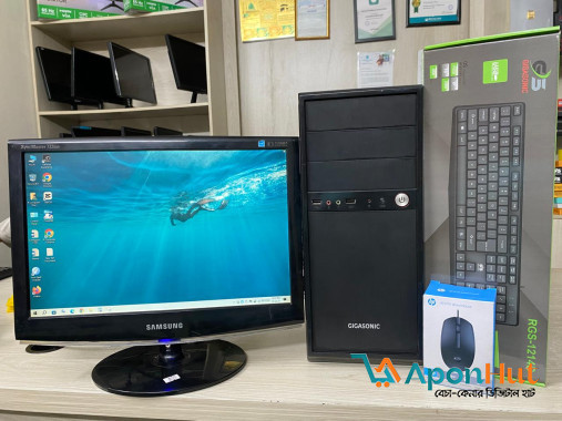 মনিটরস (19”) Intel Core i3 Full Desktop Setup
