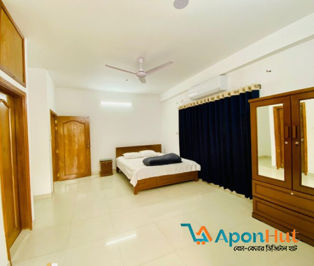 Foreigner and Family Long Term Stay: Luxurious 3 Bedroom Apartment for Rent in Bashundhara R/A