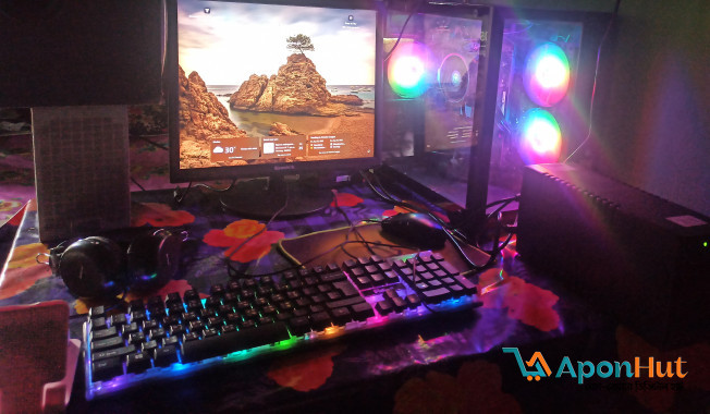 The lowest price of Gaming pc amd ryzen 5 5600G Tk 45,000 only.