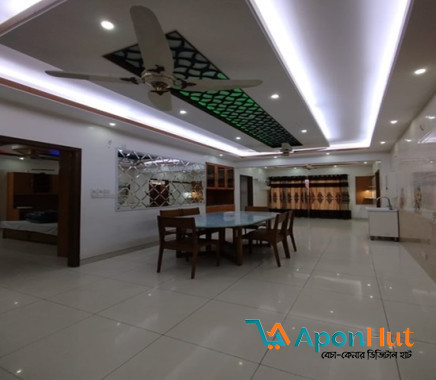 Modern 4-Bedroom Furnished Apartment in Bashundhara R/A  for Rent