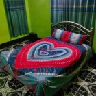 Bed Sheets - লাভ বিছানা চাদর