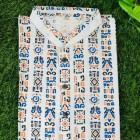 Batik suty print panjabi
