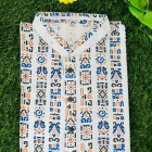 Batik suty print panjabi