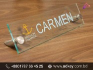 Wood Name Plates Advertising in Dhaka Bangladesh