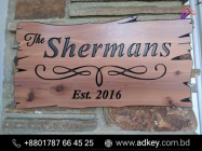 Wood Name Plates Advertising in Dhaka Bangladesh