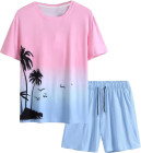 Summer vacation T-shirt and Short For men