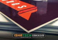 PVC Inkjet Sticker PVC Board Stand
